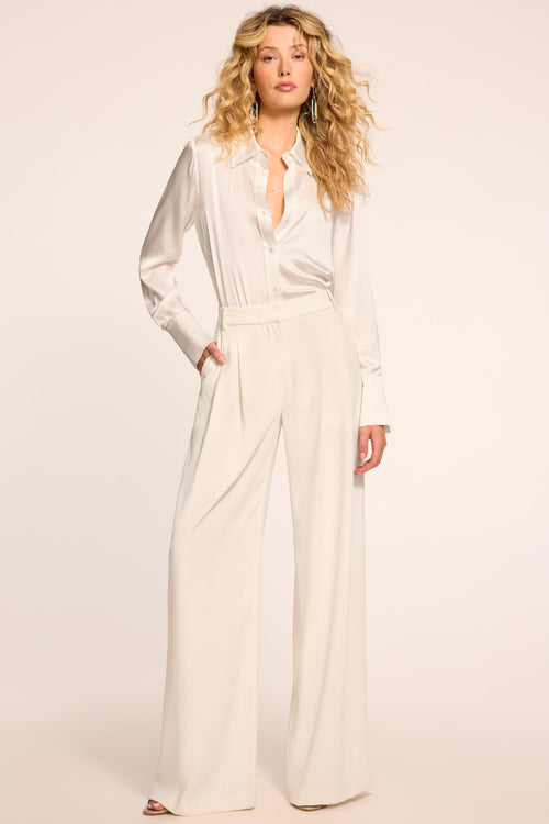 Leslie Pleated Wide Leg Pant view 2