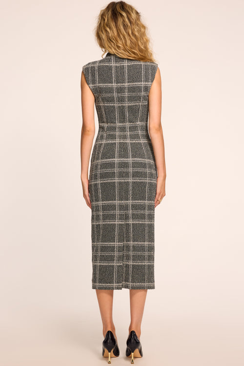 Georgia Lurex Tweed Midi Dress view 5