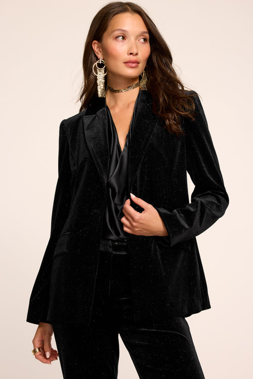 Echo Velvet Blazer view 2