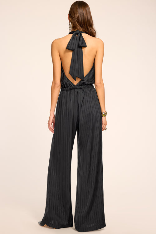 Joan Lurex Open Back Jumpsuit view 5