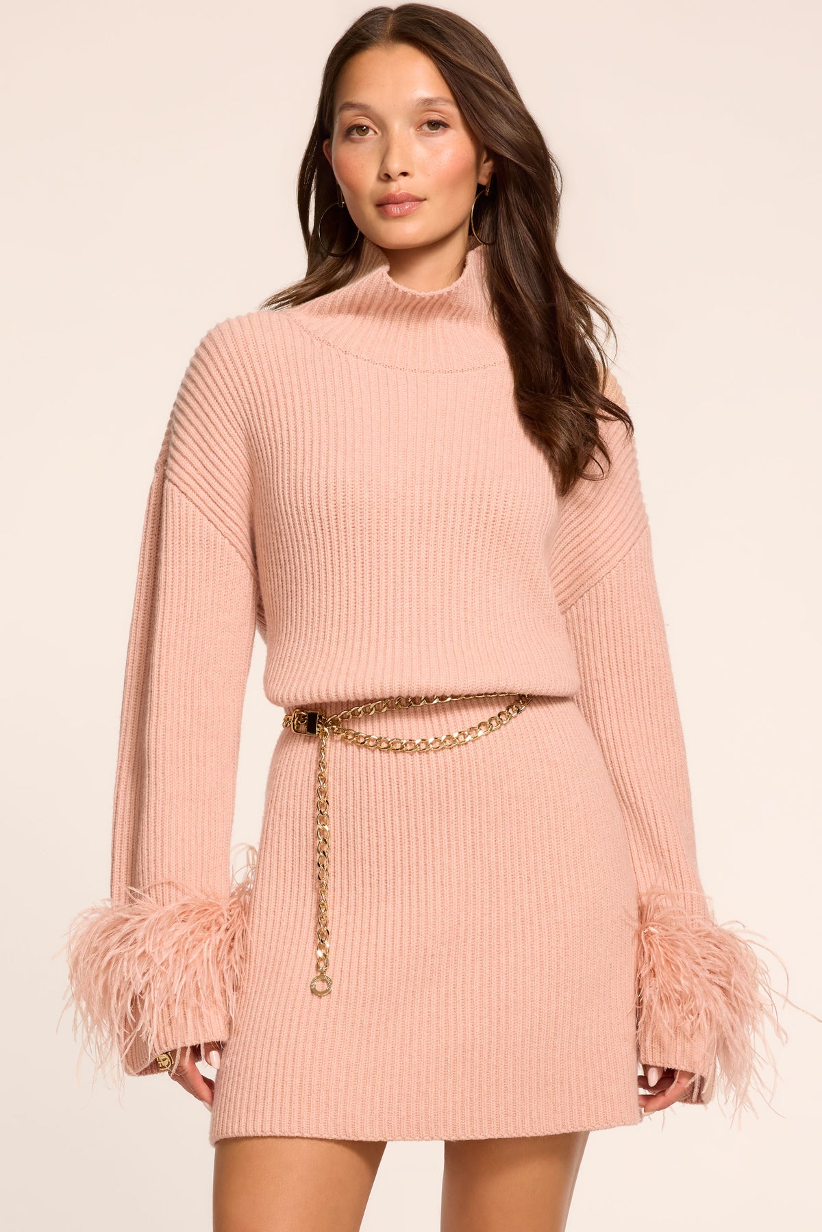 Kay Embellished Knit Mini Dress view 1
