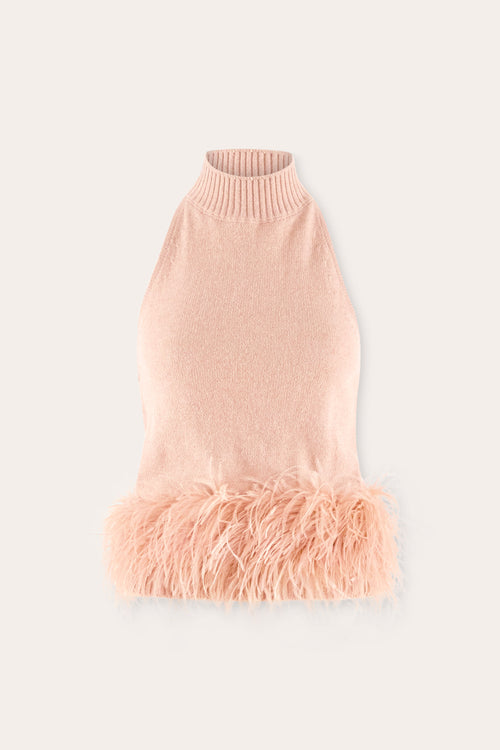 Kelly Embellished Halter Neck Sweater view 5