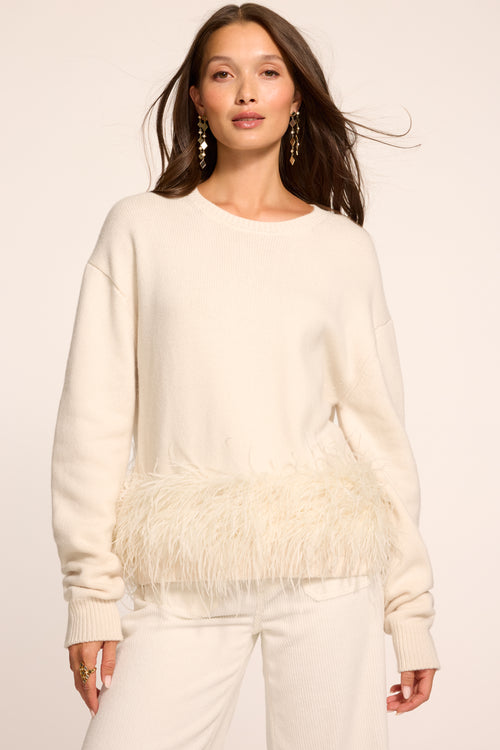 Lana Embellished Long Sleeve Sweater view 1