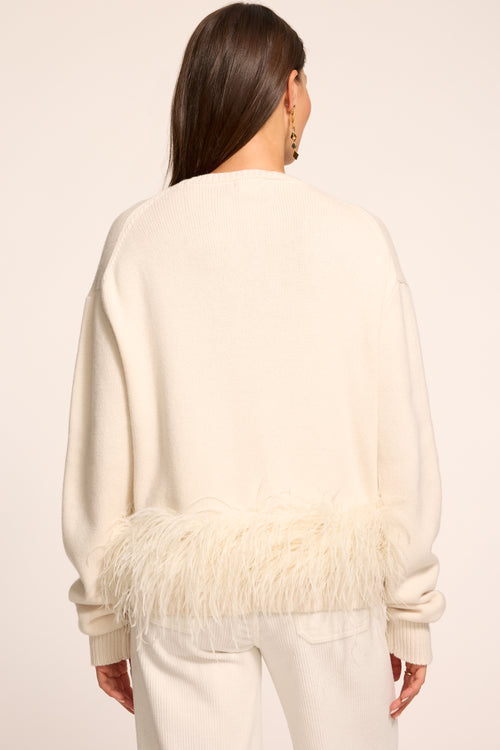 Lana Embellished Long Sleeve Sweater view 3