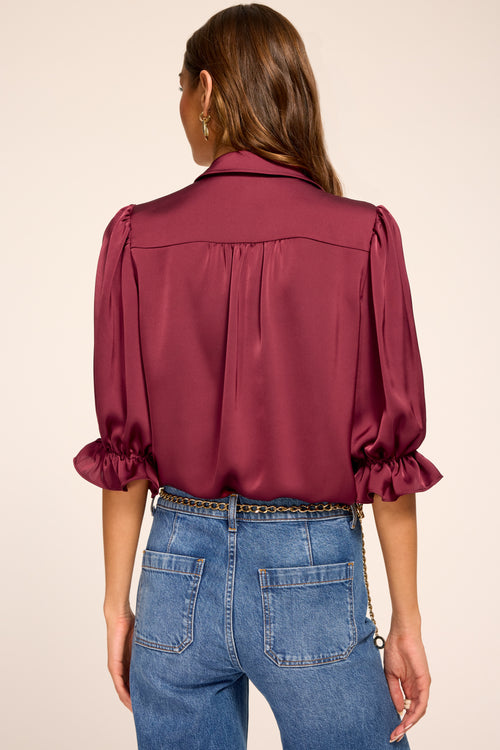 Dina Button Down Bodysuit view 4