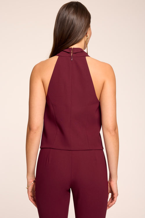 Andie Tailored Halter Top view 4