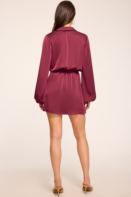 Carolyn Faux Wrap Mini Dress view 4