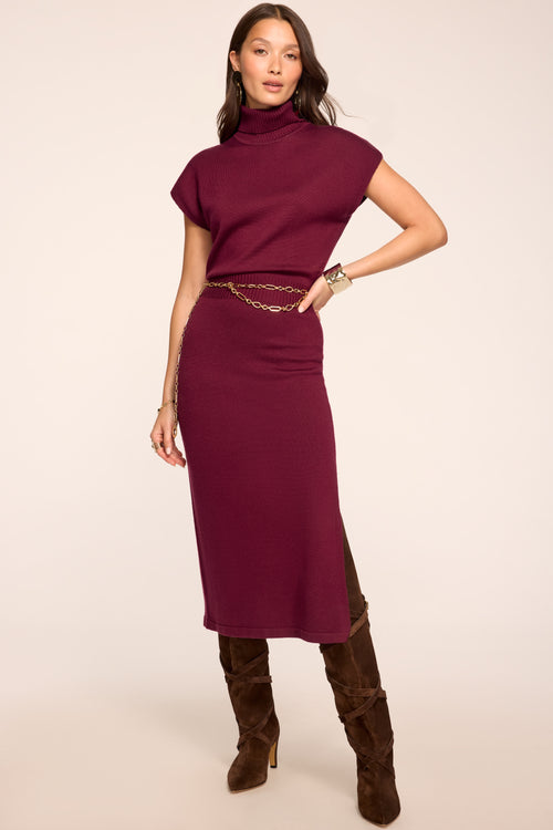 Natalie Merino Turtleneck Midi Dress view 1