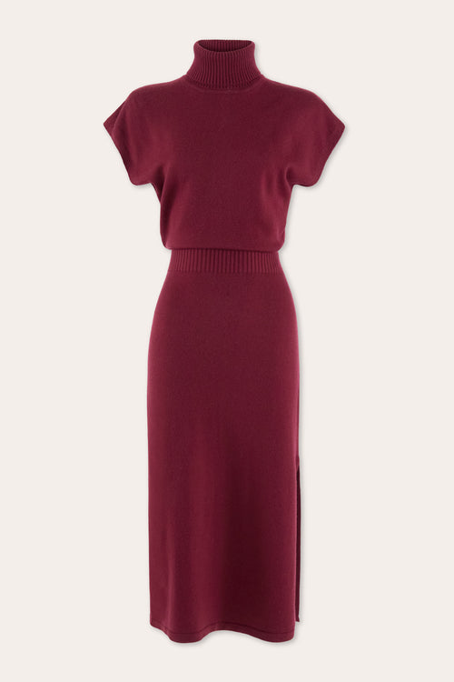 Natalie Merino Turtleneck Midi Dress view 6