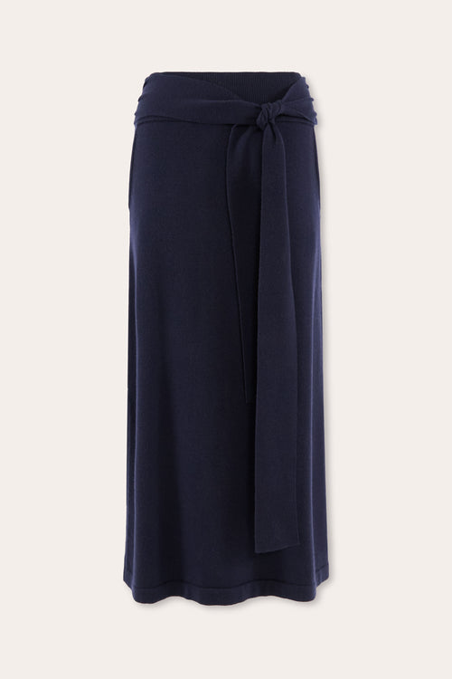 Abby Knit Midi Wrap Skirt view 5