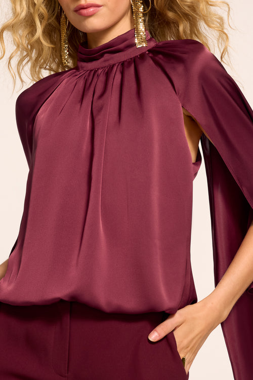 Howard Cape Long Sleeve Top view 2