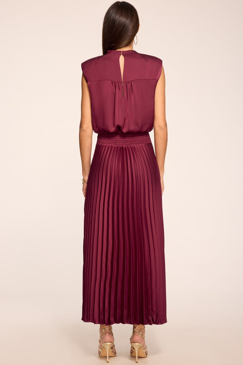 Farah Draped Maxi Dress view 4