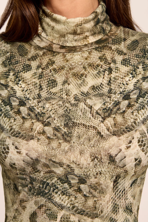 Valerie Printed Midi Dress view 3