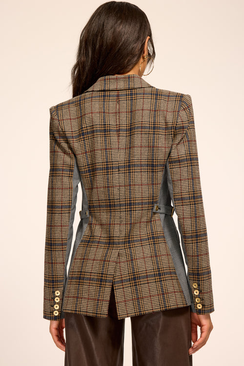 Bianca Plaid Blazer Jacket view 5