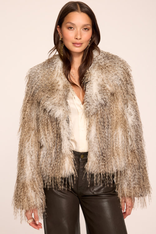 Lacey Faux Fur Jacket view 2