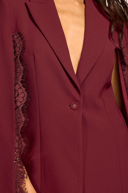 Lucinda Lace Tailored Cape view 4