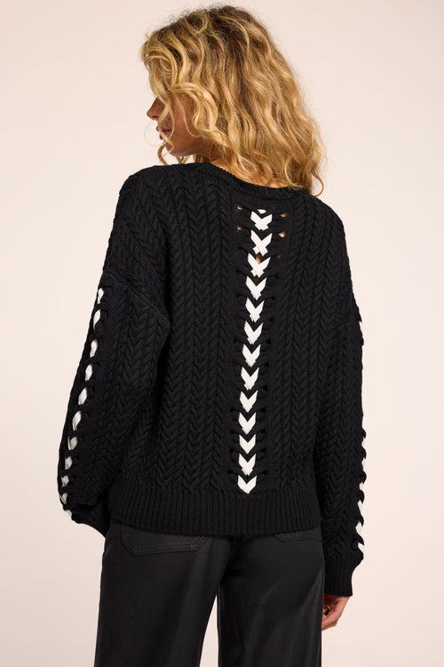 Nora Cable Knit Sweater view 3