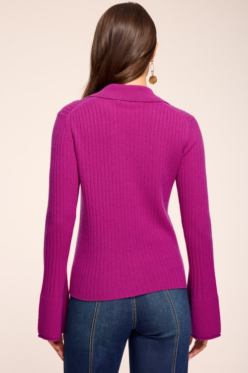 Cathy Cashmere Cardigan Sweater view 3