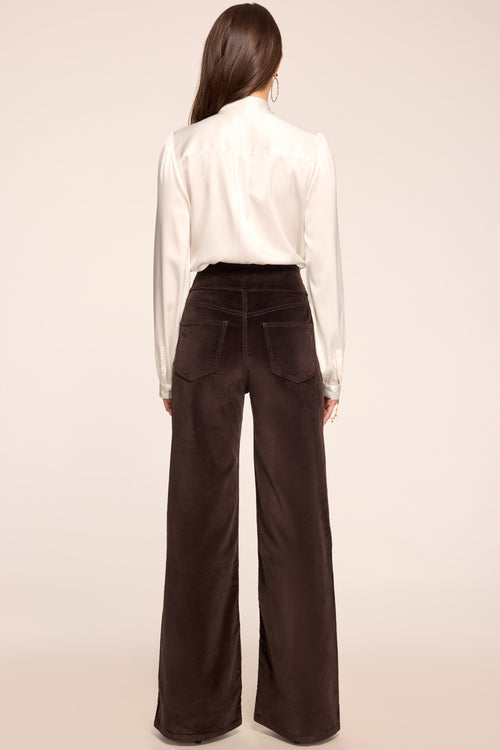 Liv Velveteen High-Rise Wide Leg Jean view 4