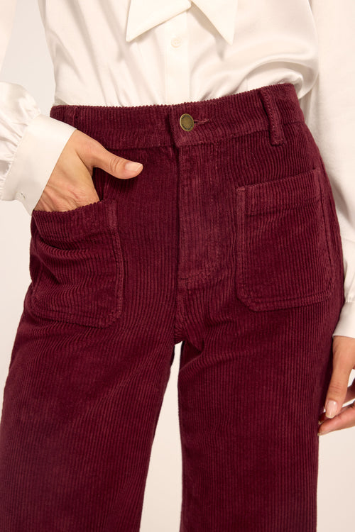 Cleo Corduroy Demi Petite Jean view 3