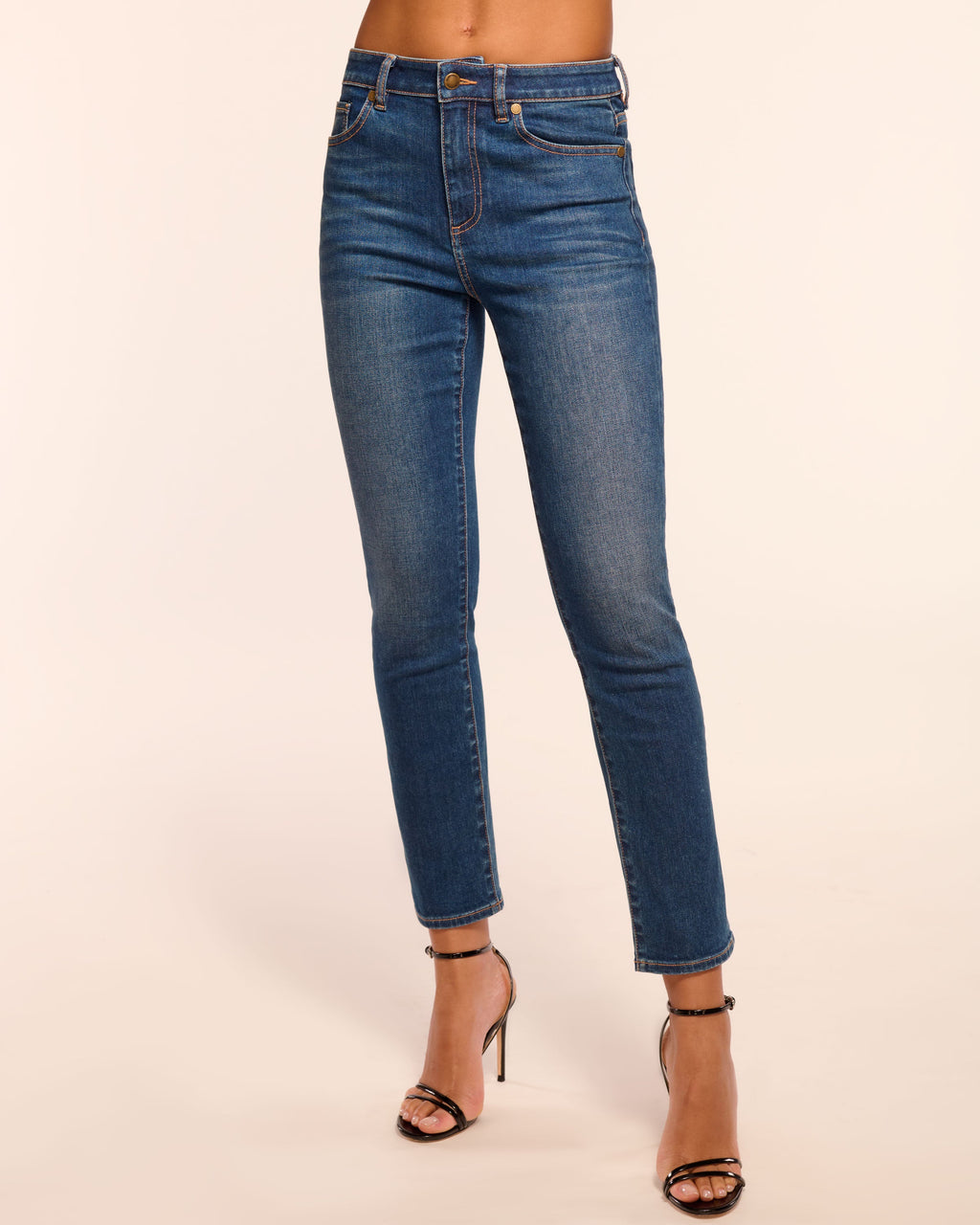 Ramy Brook Women's Harlow Skinny Jeans - Medium Wash