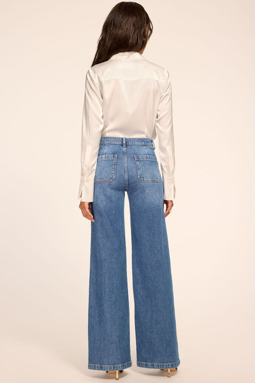 Cleo Wide Leg Jean view 4
