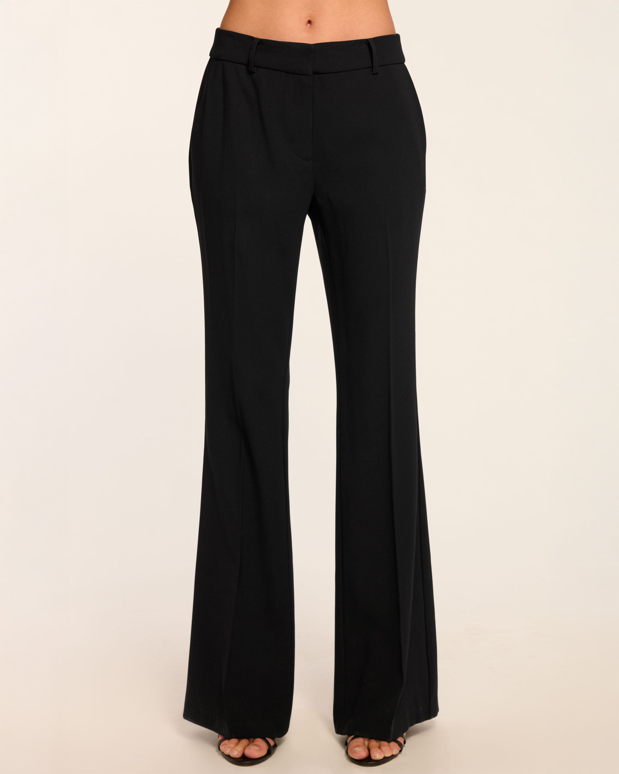 Orian Tailored Flare Pant in ivory