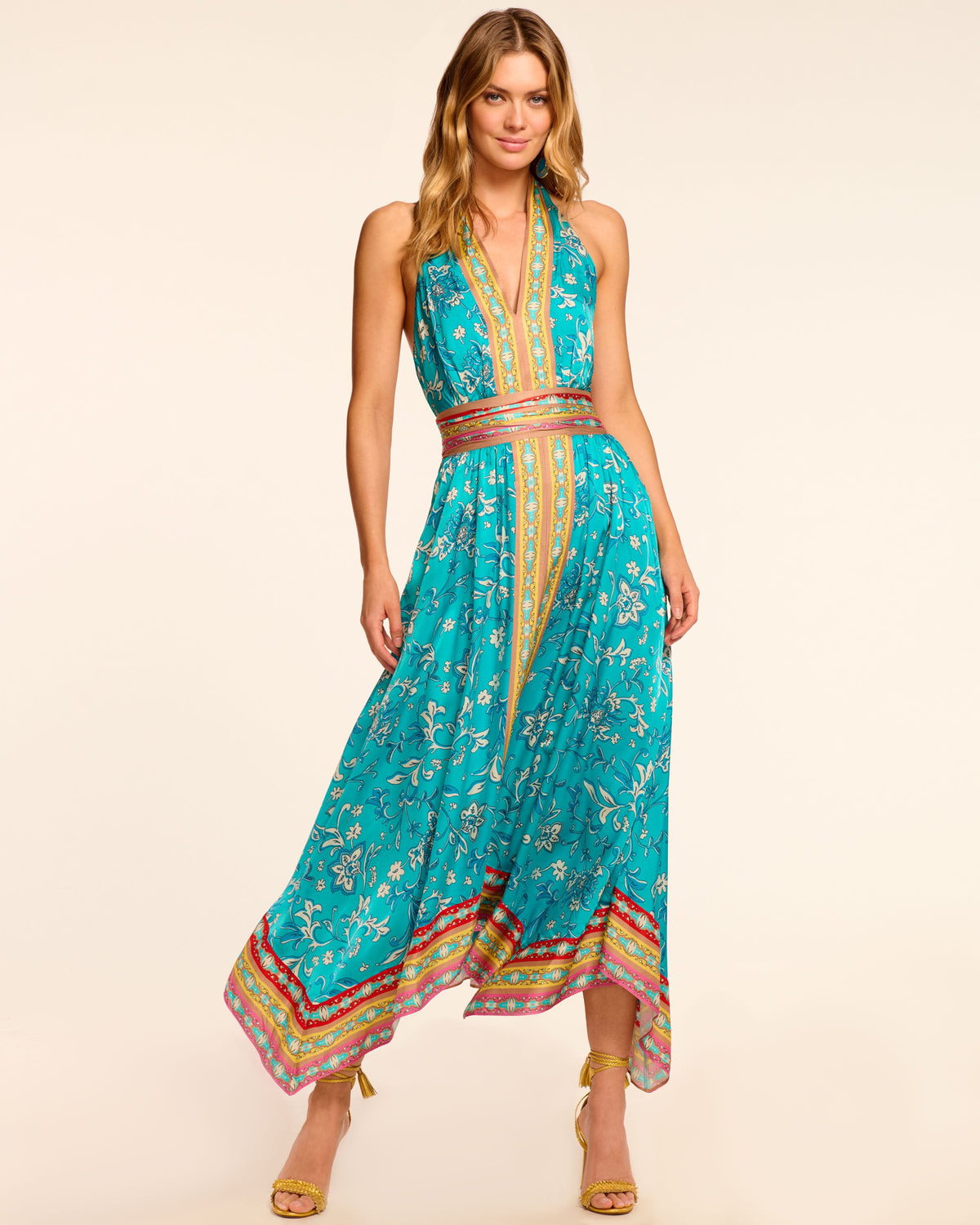 Georgina Halter Maxi Dress
