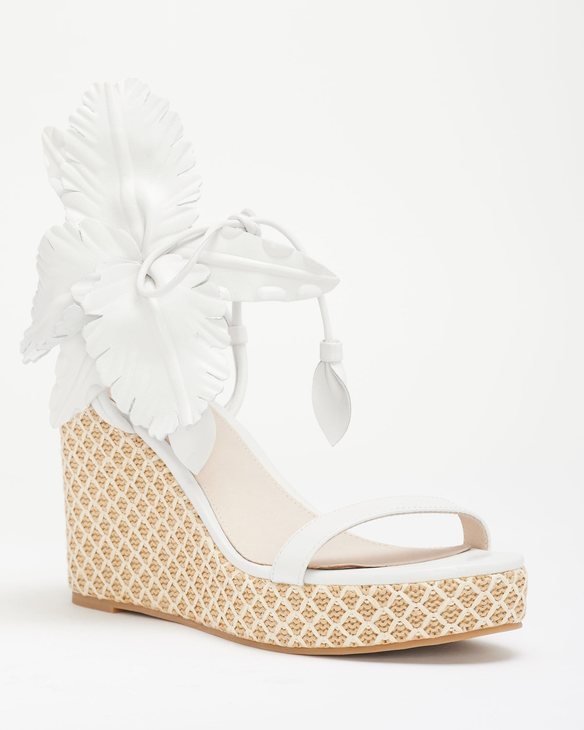 Lily Flower Wedge in green | Ramy Brook